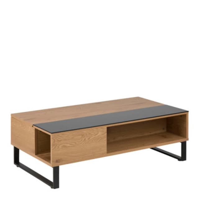Furniture To Go Azalea Lift Up Coffee Table In Black & Oak