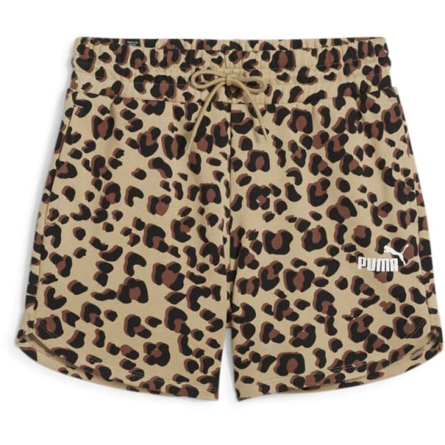 Puma Animal Print Shorts Womens - Black 8