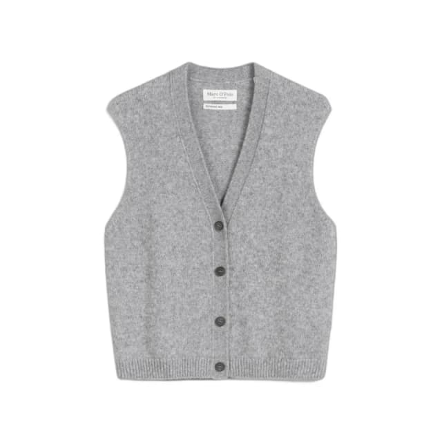 Marc O'Polo Womens sleeveless cardigan Marc O'Polo Gris Female M