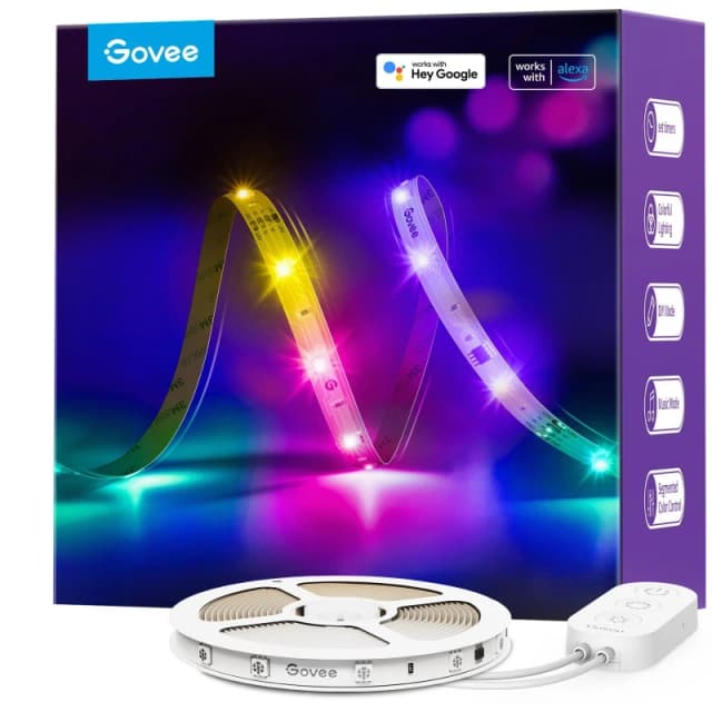GOVEE GOVE LED STRIP 5M 10 - White White One Size