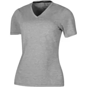 Elevate Womens/Ladies Kawartha Short Sleeve T-Shirt (M) (Grey Melange)