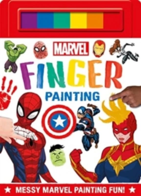 Marvel: Finger Painting Paperback / softback