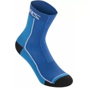 Alpinestars Summer Socks 15 2020: Black/Aqua L Ap17012201097L