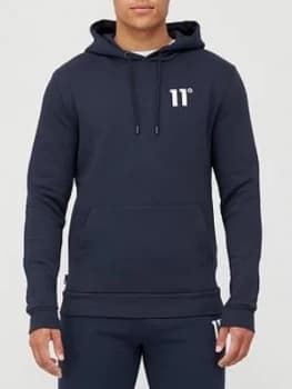 11 Degrees Core Pullover Hoodie - Navy