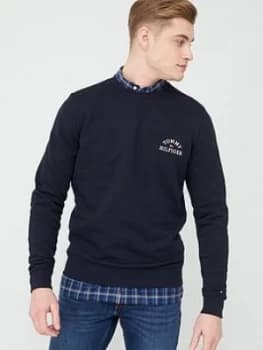 Tommy Hilfiger Basic Embroidered Sweatshirt - Desert Sky Navy