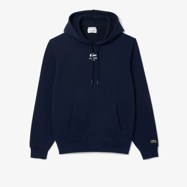 Lacoste Print Hoodie Blue male 2XS