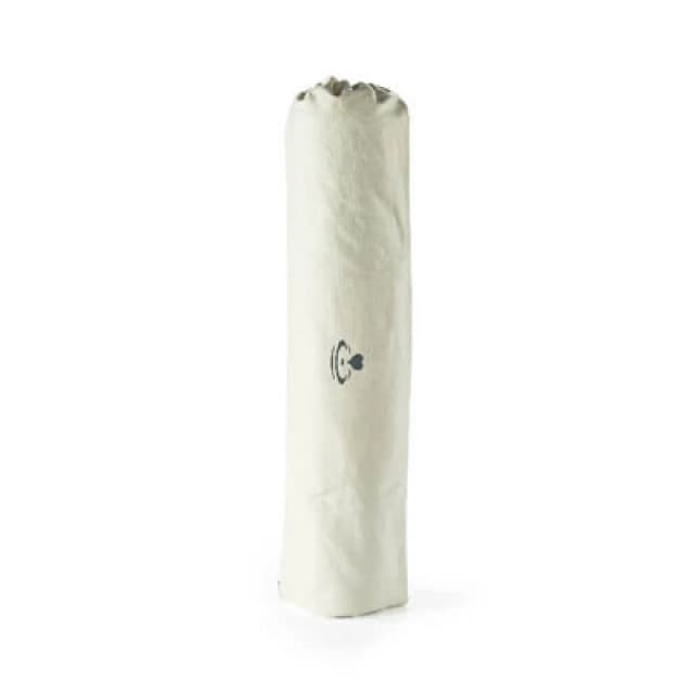 Myga Cream Cotton Yoga Mat Bag For Easy Carrying