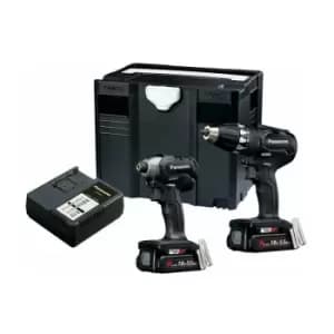 EYC241PN2G3 Twin Pack 18V 2 x 3.0Ah Li-ion - Battery - Panasonic