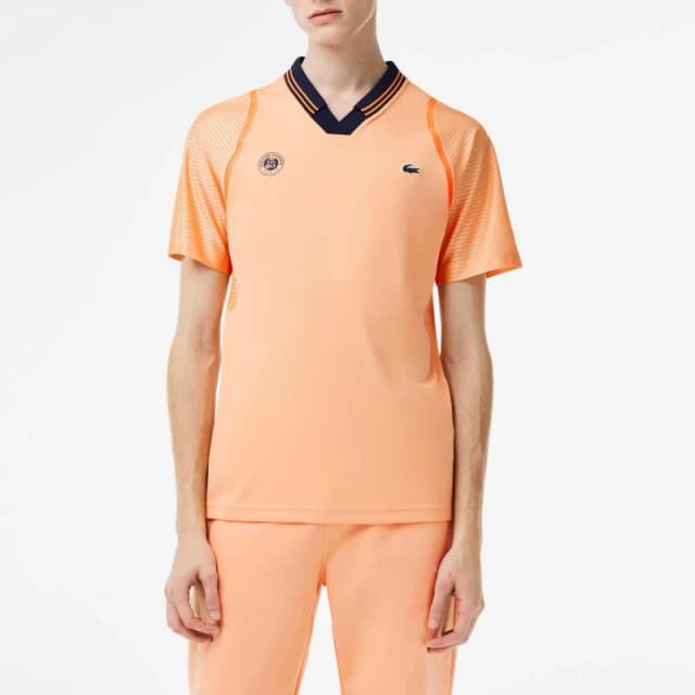 Lacoste Sport x Daniil Polo Shirt - Orange Orange XS