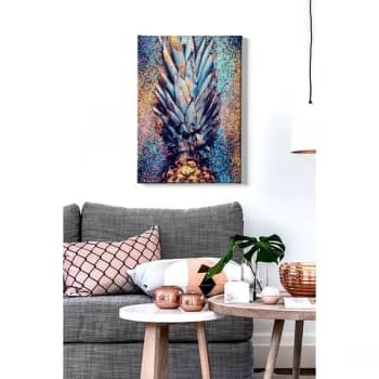 Kanvas Tablo (50 x 70) - 202 Multicolor Decorative Canvas Painting