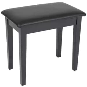Kinsman Piano Bench with Storage - Satin Black