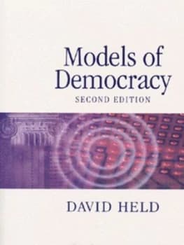 Models of Democracy by David Held Paperback