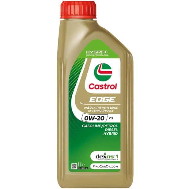 Castrol 15F6E6 Engine oil Castrol EDGE 0W-20 C5 Capacity: 1l Engine Oil (1862)