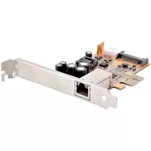 StarTech.com 1 Port 2.5Gbps PoE Network Card, PCIe Ethernet Card...