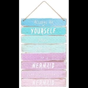 Mermaid Ombre Wall Sign