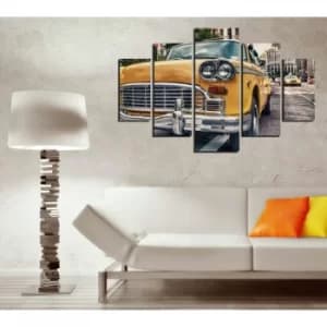 ST224 Multicolor Decorative MDF Painting (5 Pieces)