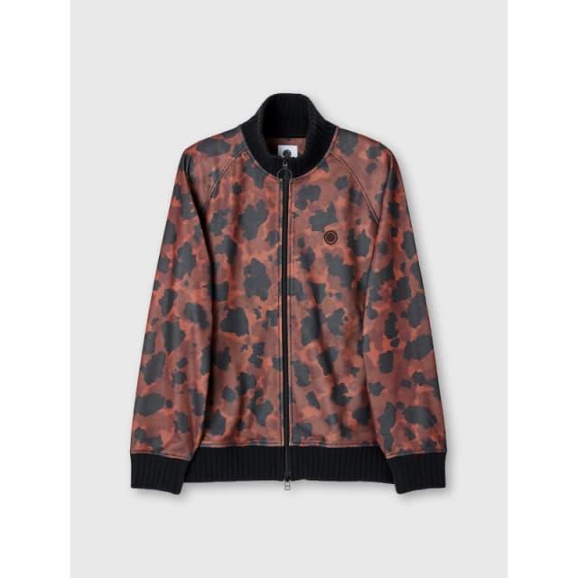 Pretty Green Mens Brindle Tracksuit Top Brown male Small