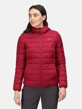 Regatta Helfa Quilted Jacket - Dark Burgundy, Dark Burgundy, Size 10, Women
