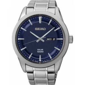 Mens Seiko Dress Solar Powered Watch