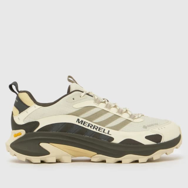 Merrell Moab Speed 2 Gore-Tex Trainers in Beige Multi Beige Multi UK 7 (EU 41)