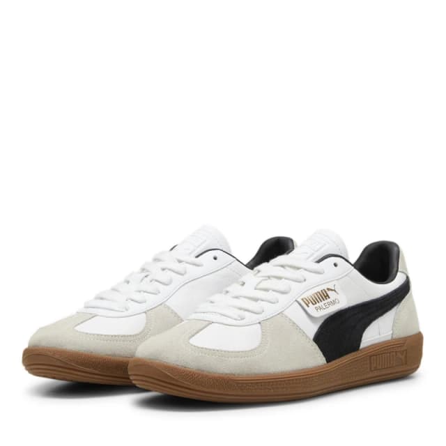 Puma Palermo Trainers White Vapor Gray, 6
