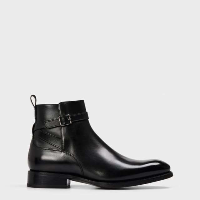 Boss Mens Rill Halb Buvpst Derby Shoes Black male 8 (42)