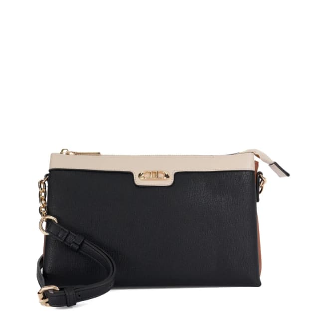 Dune London Dualo Crossbody Bag - Black One Size