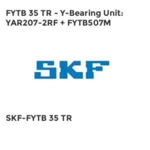 FYTB 35 TR - Y-Bearing Unit: YAR207-2RF + FYTB507M