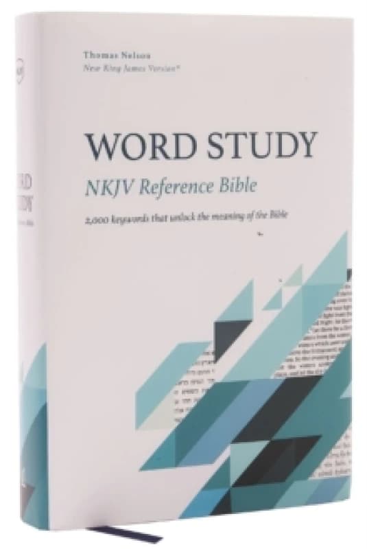 NKJV, Word Study Reference Bible, Hardcover, Red Letter, Comfort Print. Hardback. By Thomas Nelson Books