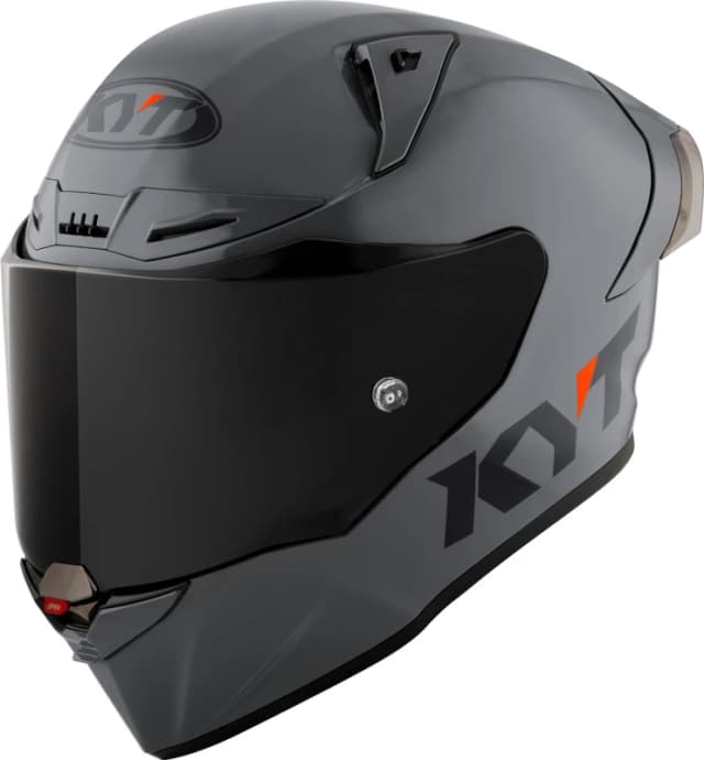 KYT R1R Plain Helmet, Size M for Men