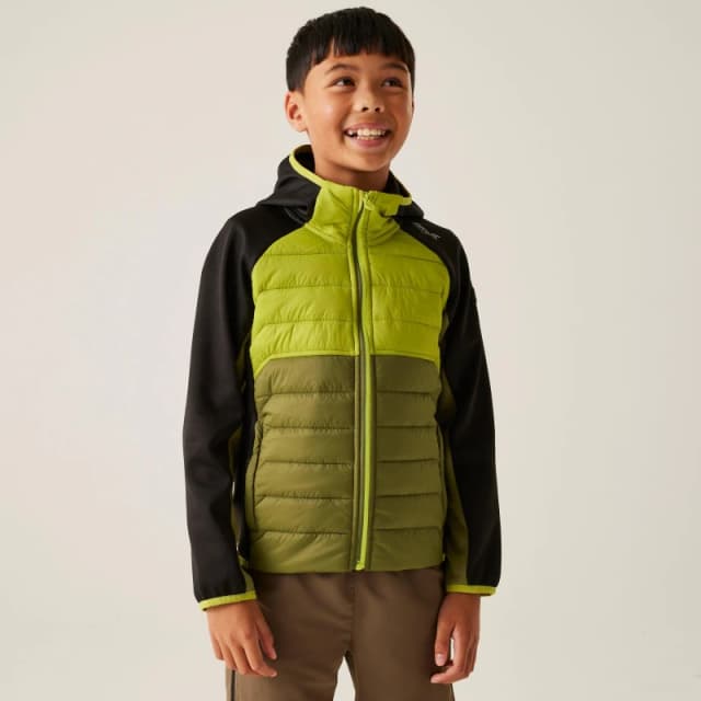 Child hooded jacket Regatta Kielder IX Vert Male 7/8 ans