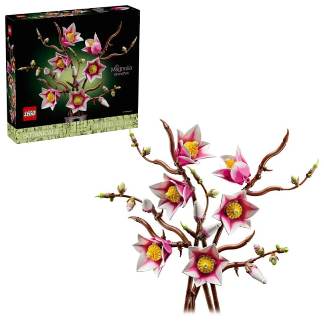 LEGO Botanicals Magnolia Branches - Faux Flowers Set 11510 Lego One Size Multi 92106399000