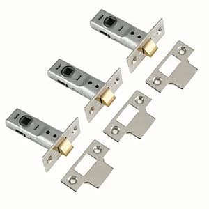 Yale P-M888-BZ-64-3 2 Tubular Door Latch - Chrome 64mm Pack of 3