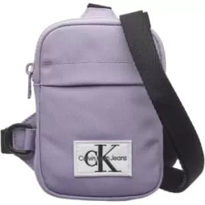 Calvin Klein Jeans Monogram Crossbody Bag - Purple