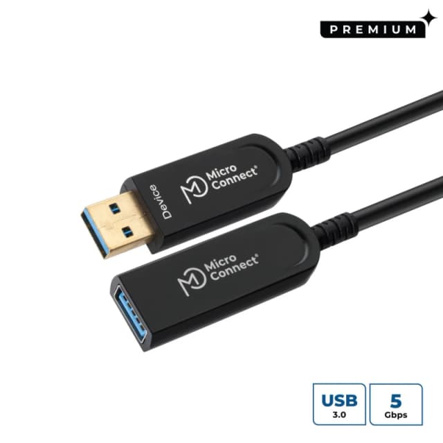 Microconnect MC-USB3.0AAF25AOP USB cable USB 3.2 Gen 2 (3.1 Gen 2) 25
