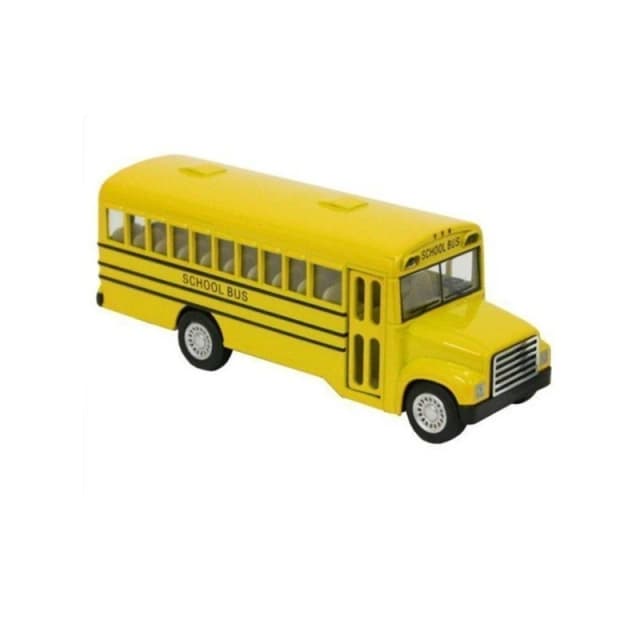 Kandy Toys Die Cast School Bus 5" Multi unisex