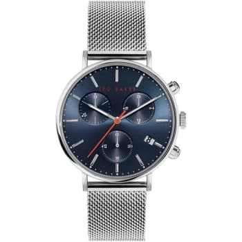 Ted Baker Mimossa Chrono Watch Mens - Silver/Blue