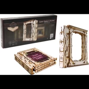 Game Master's Screen UGears 3D Wooden Model Kit