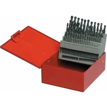 Set of 60 HSS Drills NO.1-60 Gauge - Sherwood