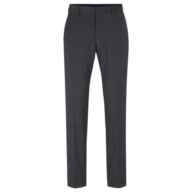 Boss Mens H Genius Straight Leg Trousers Grey male 36W R