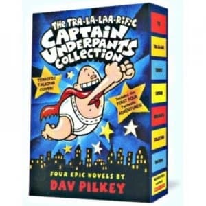 Captain Underpants Boxed Set by Dav Pilkey Hardback