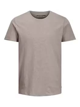 JACK & JONES Basic T-Shirt Men Beige