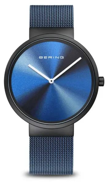 Bering 19039-327 Classic Aurora Blue Aurora Borealis Dial Watch