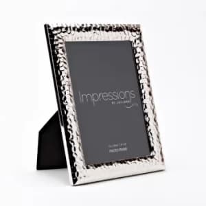 6" x 8" IMPRESSIONS Silverplated Photo Frame