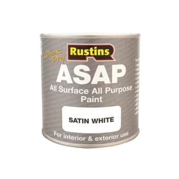 Rustins ASAP Paint White 1 Litre