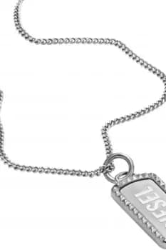 Gents Diesel Jewellery STEEL Necklace DX1455040