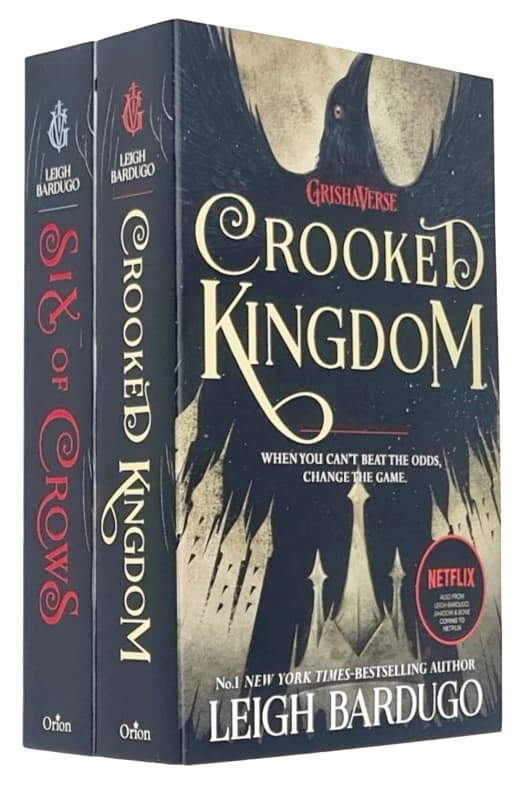 Leigh Bardugo Six Of Crows Series Complete 2 Book Set Crooked Kingdom Paperback Edition Leigh Bardugo Books