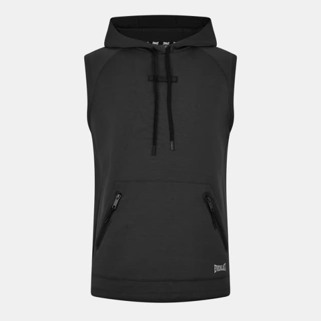 Everlast Sleeveless Hoodie Mens Midnight male S
