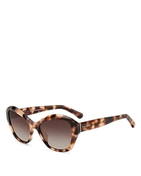 kate spade new york Aglaia Rectangle Sunglasses, 54mm