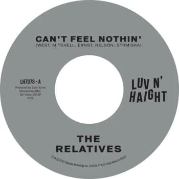 The Relatives - Can't Feel Nothin' / No Man Is an Island Vinyl